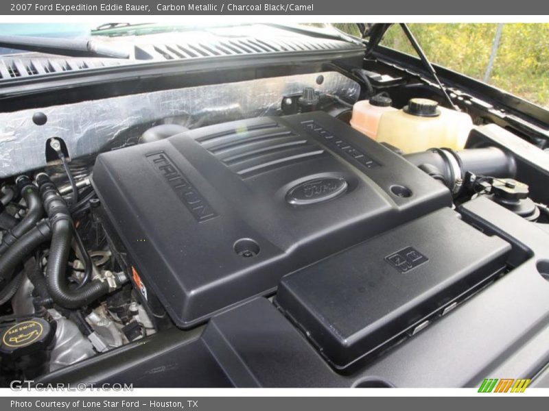 Carbon Metallic / Charcoal Black/Camel 2007 Ford Expedition Eddie Bauer