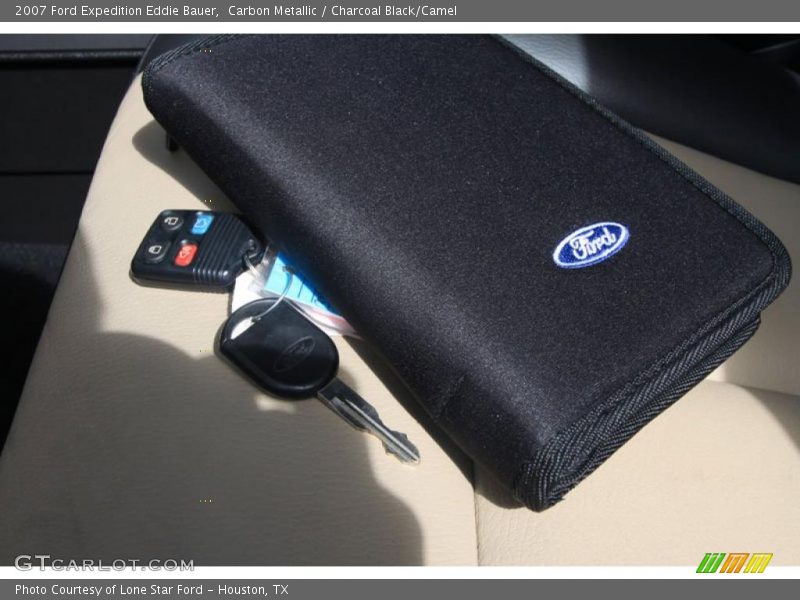 Carbon Metallic / Charcoal Black/Camel 2007 Ford Expedition Eddie Bauer