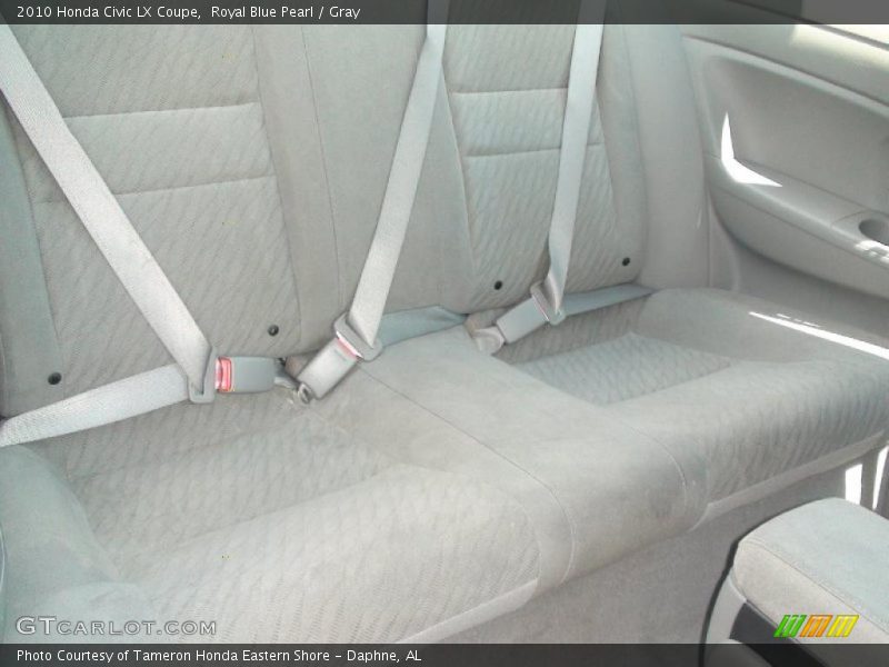 Royal Blue Pearl / Gray 2010 Honda Civic LX Coupe