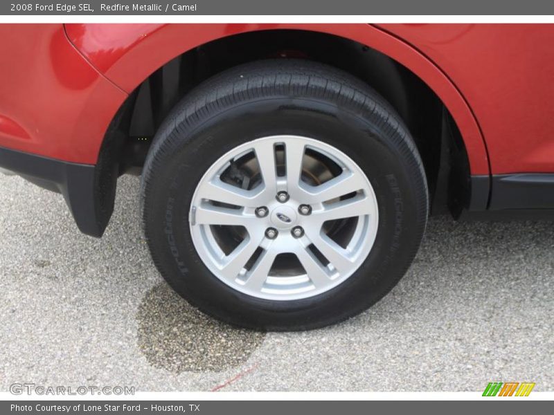 Redfire Metallic / Camel 2008 Ford Edge SEL