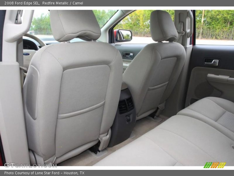 Redfire Metallic / Camel 2008 Ford Edge SEL