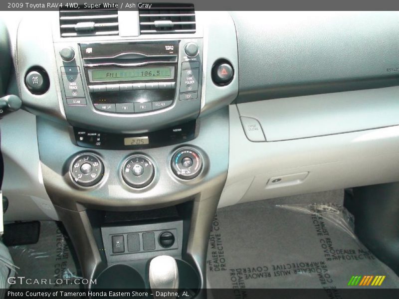 Super White / Ash Gray 2009 Toyota RAV4 4WD