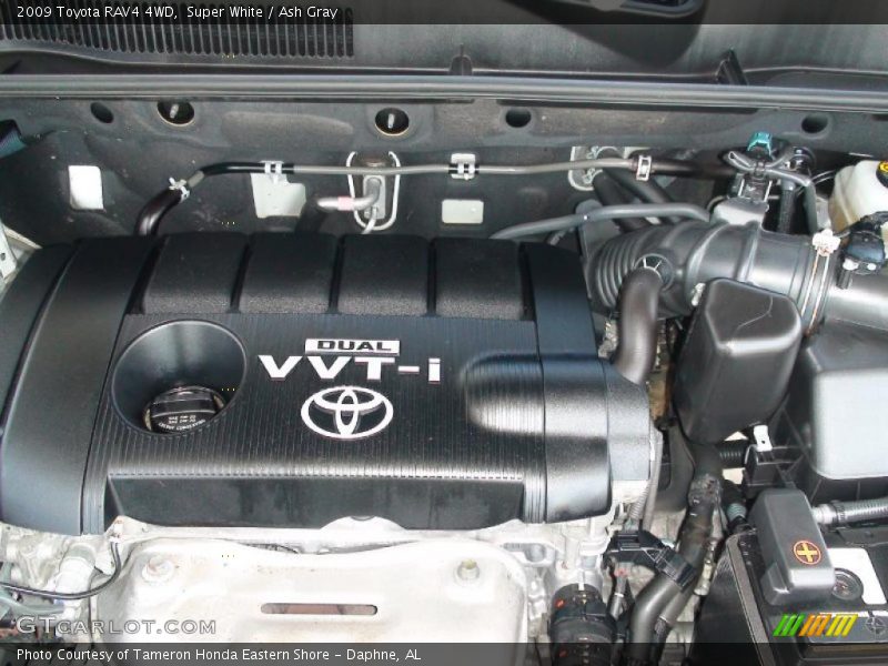 Super White / Ash Gray 2009 Toyota RAV4 4WD