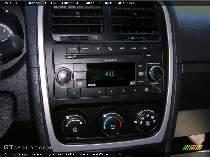 Light Sandstone Metallic / Dark Slate Gray/Medium Graystone 2010 Dodge Caliber SXT
