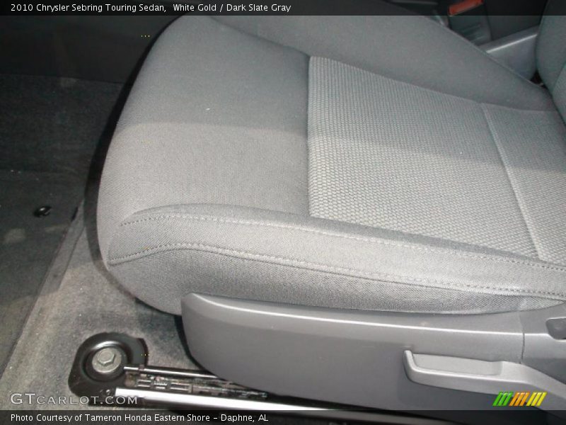 White Gold / Dark Slate Gray 2010 Chrysler Sebring Touring Sedan