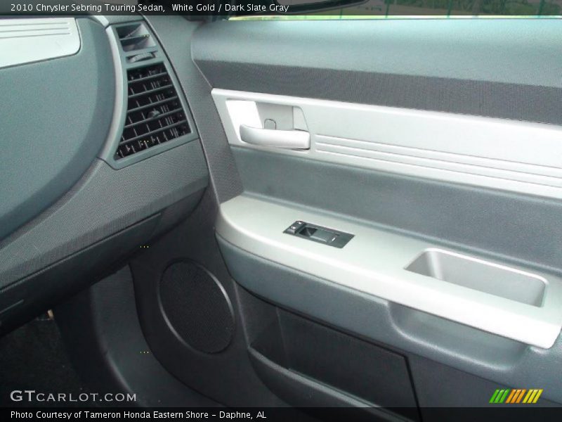 White Gold / Dark Slate Gray 2010 Chrysler Sebring Touring Sedan