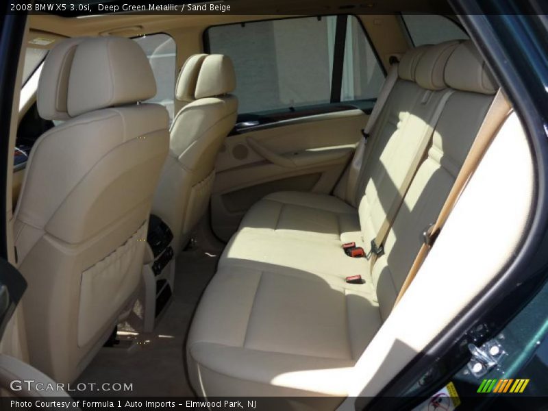 Deep Green Metallic / Sand Beige 2008 BMW X5 3.0si