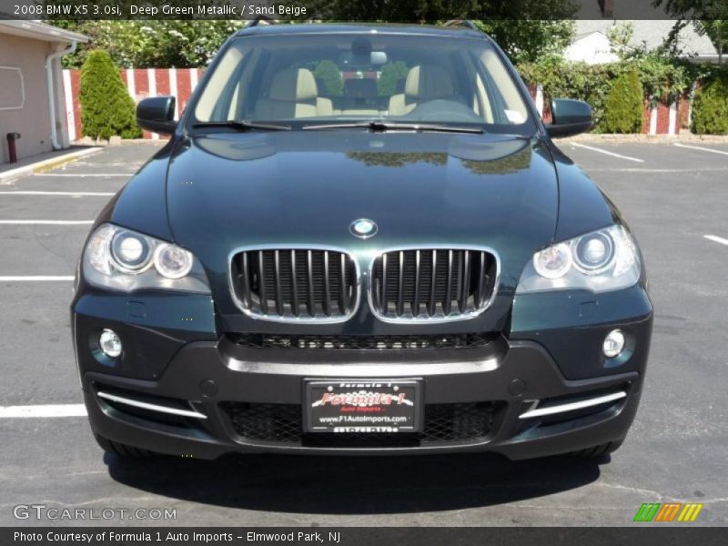 Deep Green Metallic / Sand Beige 2008 BMW X5 3.0si