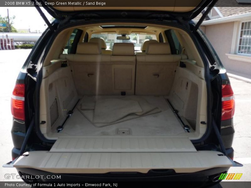 Deep Green Metallic / Sand Beige 2008 BMW X5 3.0si