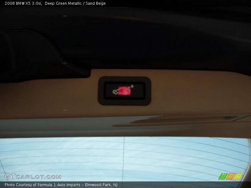 Deep Green Metallic / Sand Beige 2008 BMW X5 3.0si