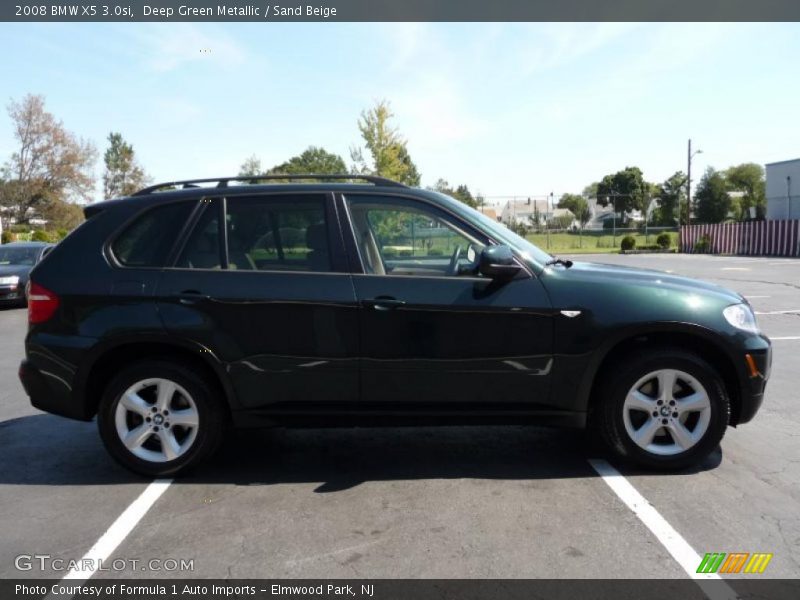 Deep Green Metallic / Sand Beige 2008 BMW X5 3.0si