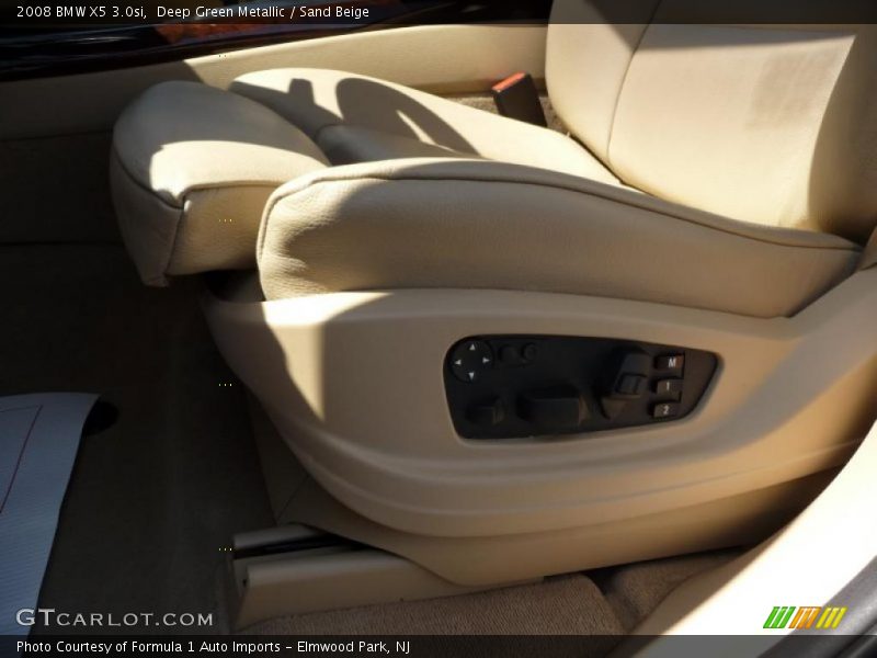 Deep Green Metallic / Sand Beige 2008 BMW X5 3.0si