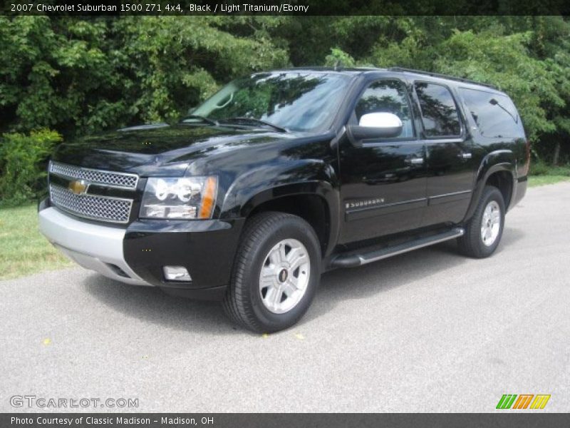 Black / Light Titanium/Ebony 2007 Chevrolet Suburban 1500 Z71 4x4