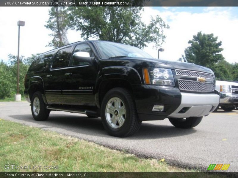 Black / Light Titanium/Ebony 2007 Chevrolet Suburban 1500 Z71 4x4