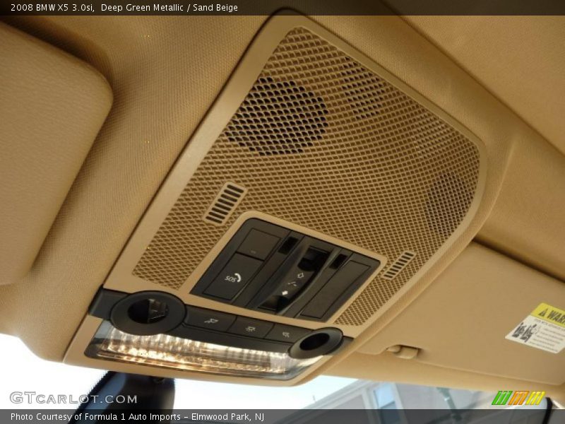 Deep Green Metallic / Sand Beige 2008 BMW X5 3.0si