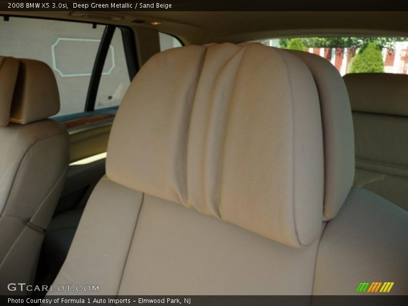 Deep Green Metallic / Sand Beige 2008 BMW X5 3.0si