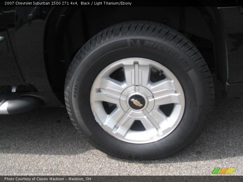 Black / Light Titanium/Ebony 2007 Chevrolet Suburban 1500 Z71 4x4