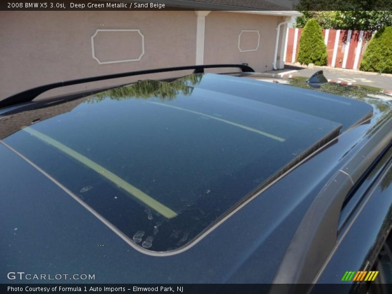 Deep Green Metallic / Sand Beige 2008 BMW X5 3.0si