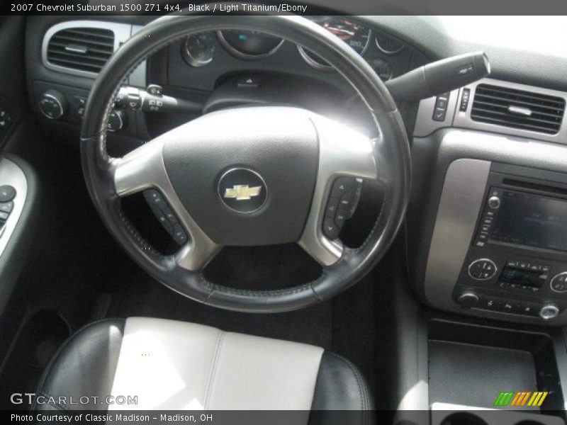 Black / Light Titanium/Ebony 2007 Chevrolet Suburban 1500 Z71 4x4