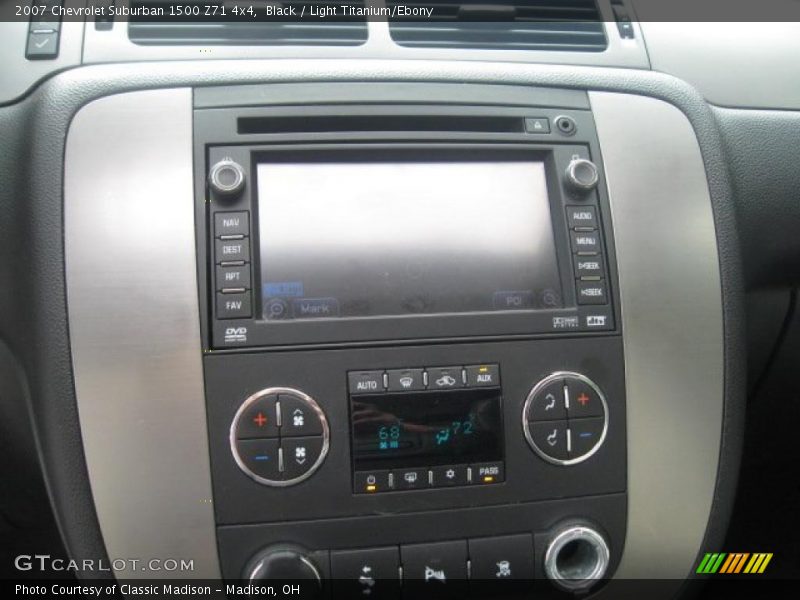 Black / Light Titanium/Ebony 2007 Chevrolet Suburban 1500 Z71 4x4