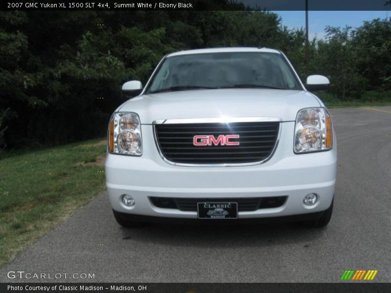 Summit White / Ebony Black 2007 GMC Yukon XL 1500 SLT 4x4