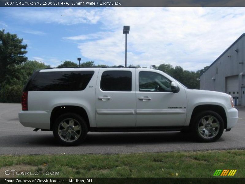 Summit White / Ebony Black 2007 GMC Yukon XL 1500 SLT 4x4