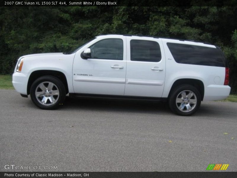 Summit White / Ebony Black 2007 GMC Yukon XL 1500 SLT 4x4