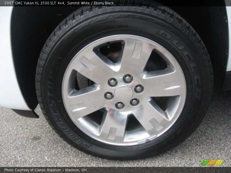Summit White / Ebony Black 2007 GMC Yukon XL 1500 SLT 4x4