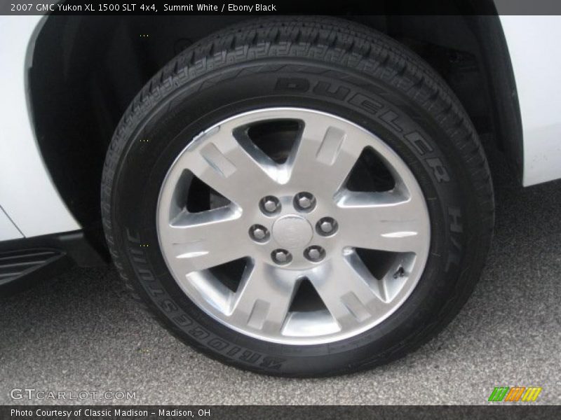 Summit White / Ebony Black 2007 GMC Yukon XL 1500 SLT 4x4