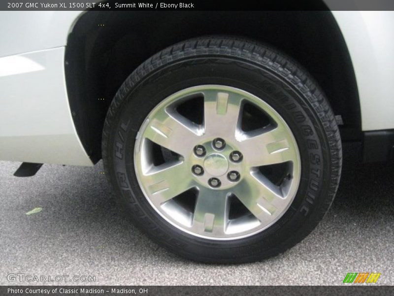 Summit White / Ebony Black 2007 GMC Yukon XL 1500 SLT 4x4