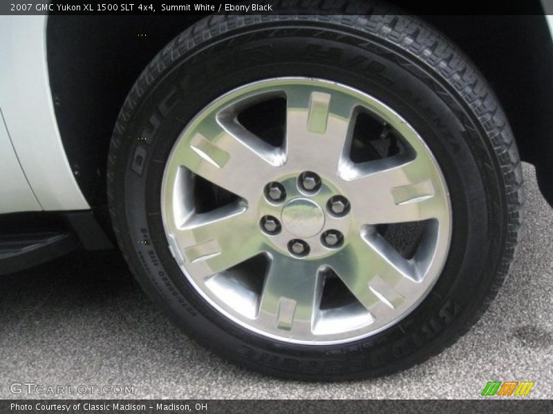 Summit White / Ebony Black 2007 GMC Yukon XL 1500 SLT 4x4