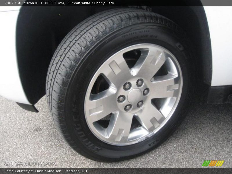 Summit White / Ebony Black 2007 GMC Yukon XL 1500 SLT 4x4