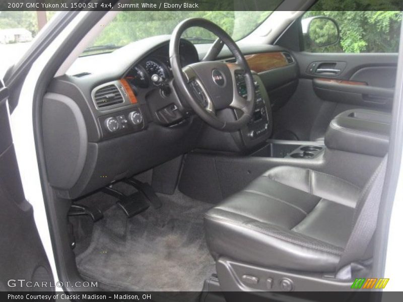 Summit White / Ebony Black 2007 GMC Yukon XL 1500 SLT 4x4