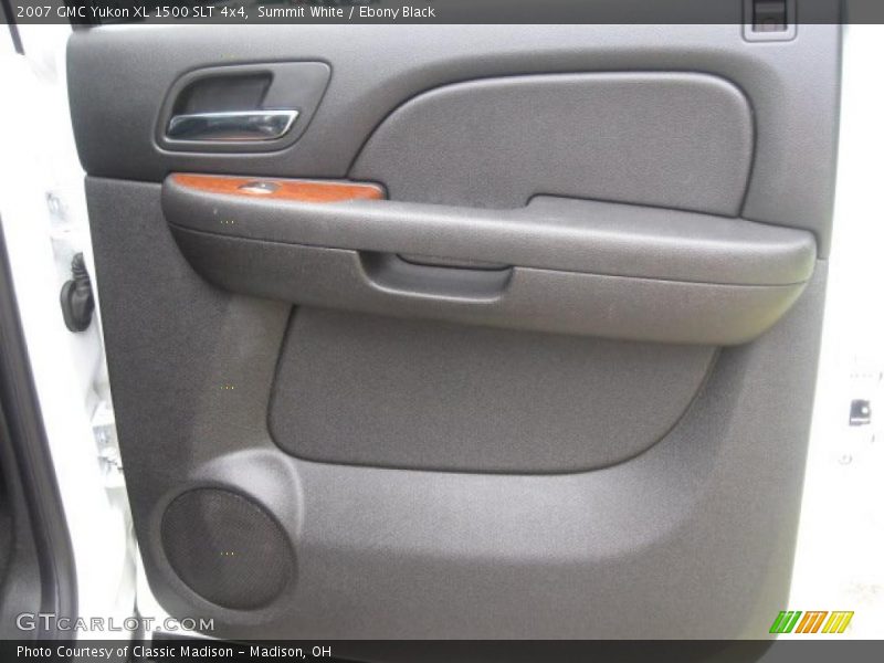 Summit White / Ebony Black 2007 GMC Yukon XL 1500 SLT 4x4