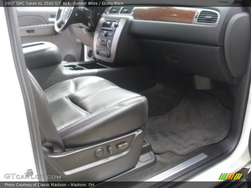 Summit White / Ebony Black 2007 GMC Yukon XL 1500 SLT 4x4