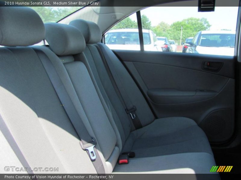Medium Silver Blue / Gray 2010 Hyundai Sonata GLS
