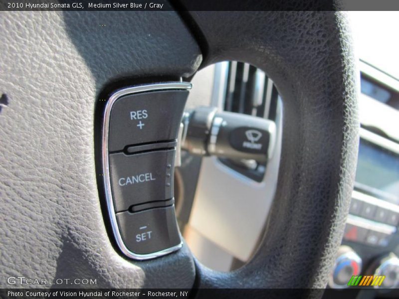 Medium Silver Blue / Gray 2010 Hyundai Sonata GLS