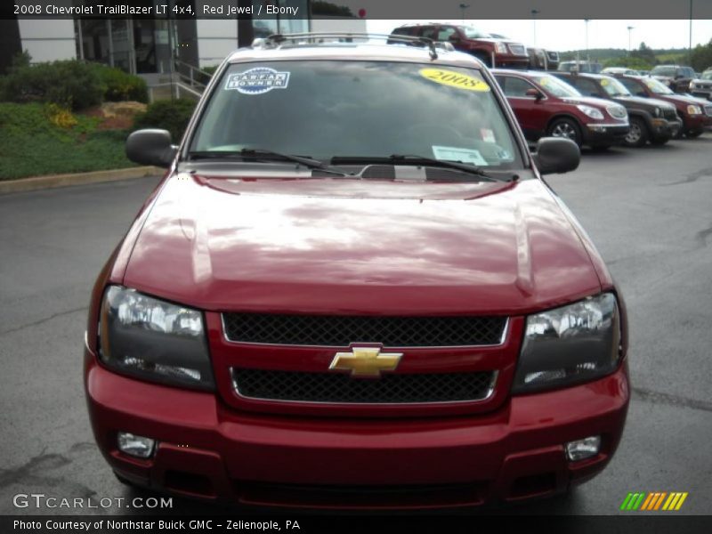 Red Jewel / Ebony 2008 Chevrolet TrailBlazer LT 4x4