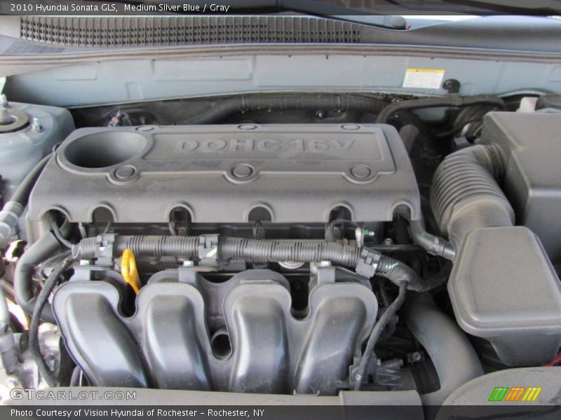 Medium Silver Blue / Gray 2010 Hyundai Sonata GLS