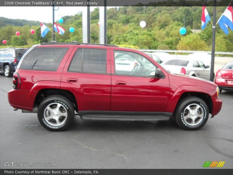 Red Jewel / Ebony 2008 Chevrolet TrailBlazer LT 4x4