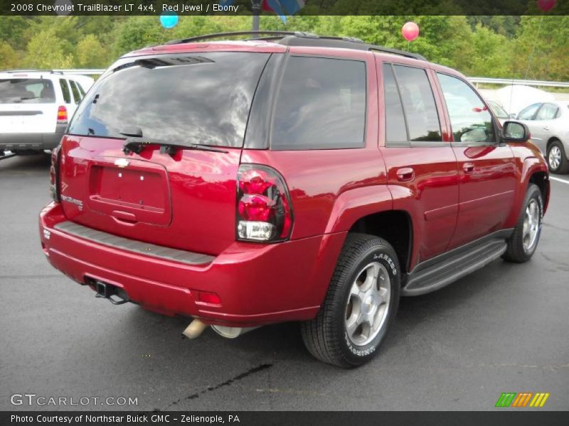 Red Jewel / Ebony 2008 Chevrolet TrailBlazer LT 4x4