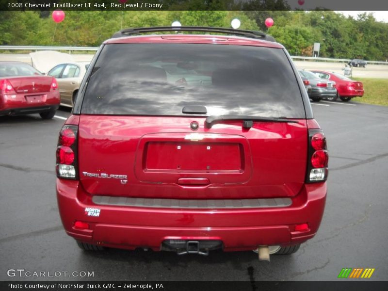 Red Jewel / Ebony 2008 Chevrolet TrailBlazer LT 4x4