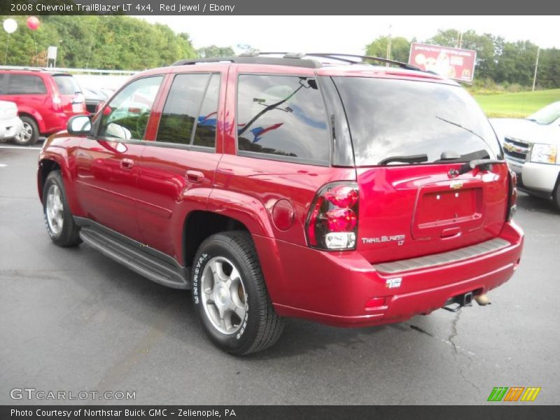 Red Jewel / Ebony 2008 Chevrolet TrailBlazer LT 4x4