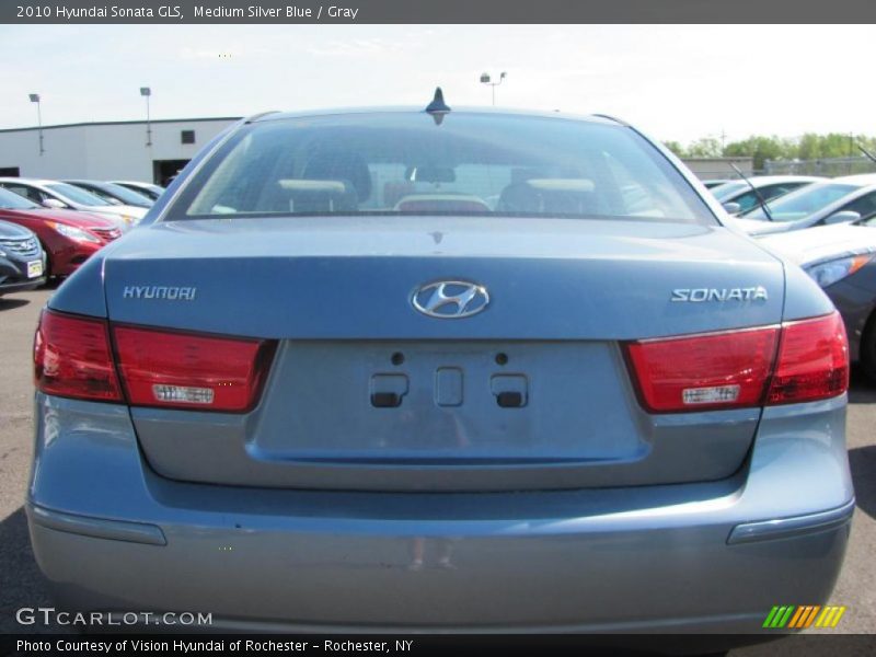 Medium Silver Blue / Gray 2010 Hyundai Sonata GLS