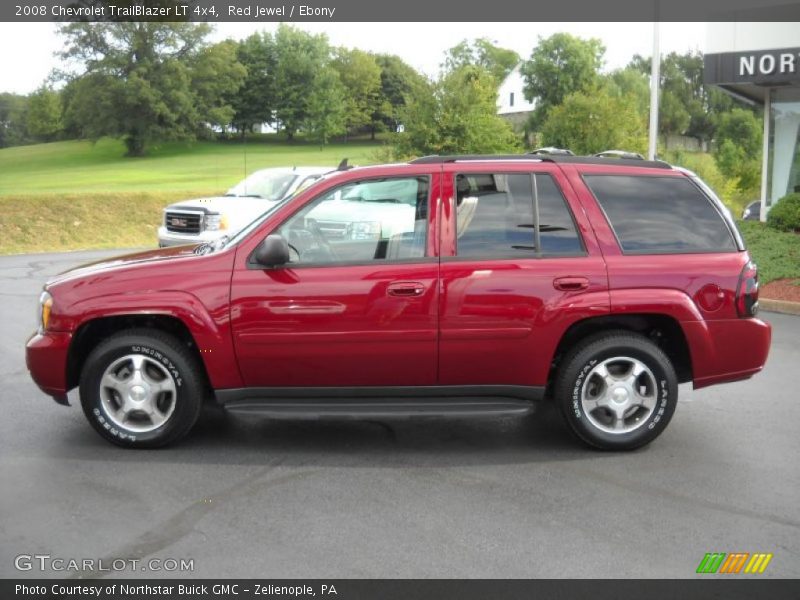 Red Jewel / Ebony 2008 Chevrolet TrailBlazer LT 4x4