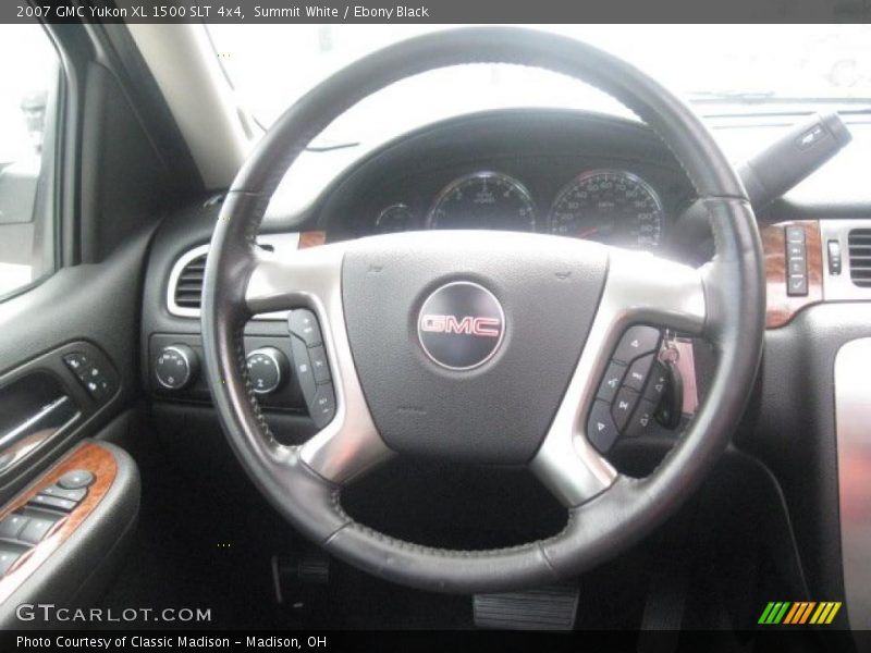 Summit White / Ebony Black 2007 GMC Yukon XL 1500 SLT 4x4