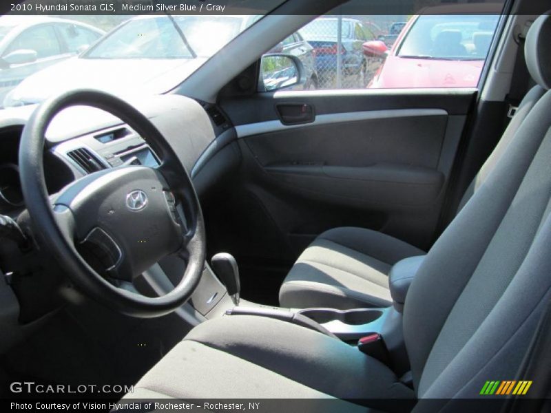 Medium Silver Blue / Gray 2010 Hyundai Sonata GLS