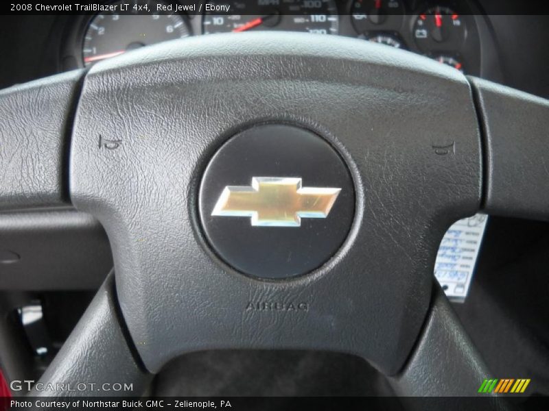 Red Jewel / Ebony 2008 Chevrolet TrailBlazer LT 4x4