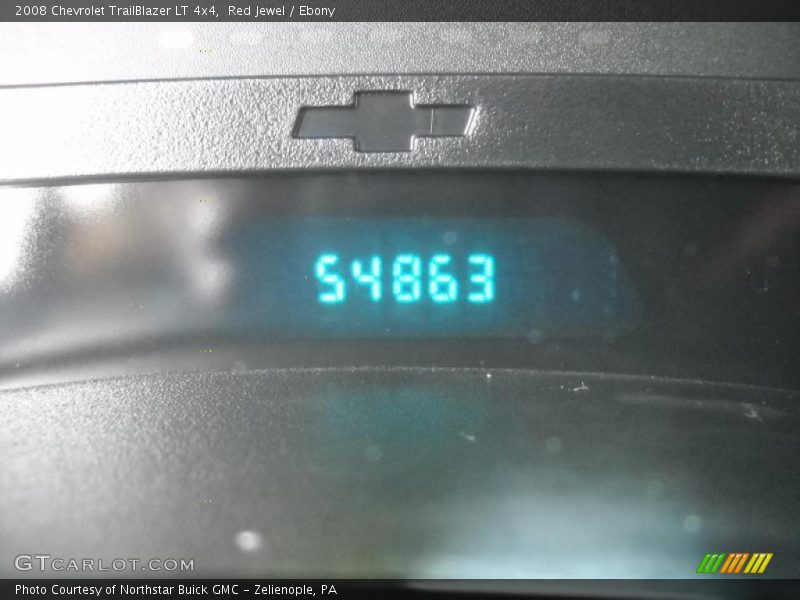 Red Jewel / Ebony 2008 Chevrolet TrailBlazer LT 4x4