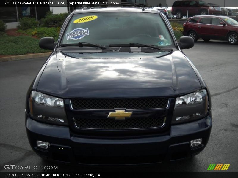 Imperial Blue Metallic / Ebony 2008 Chevrolet TrailBlazer LT 4x4